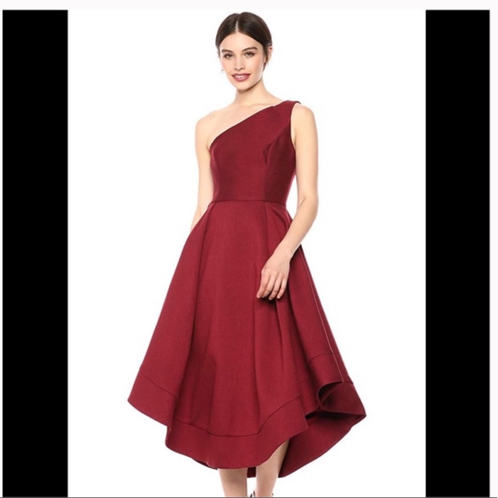 C/MEO Collective One shoulder Making waves dress